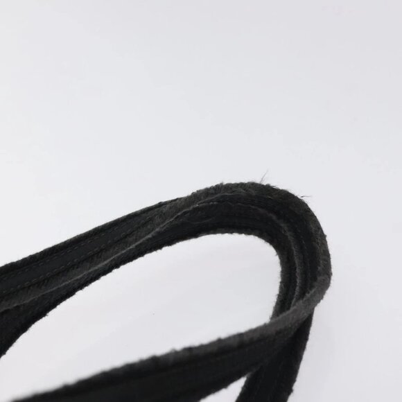 PRADA Mini Tote Bag Nylon Black Silver Auth bs26580 - Picture 9 of 14